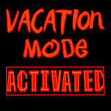 Vacation Mode Activated- Rockin Orange (Standard Tee)