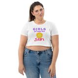 Girls Just Wanna Have Sun (Organic Crop Top)