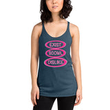 Exist Scowl Dislike (Women's Racerback Tank)