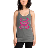 Exist Scowl Dislike (Women's Racerback Tank)